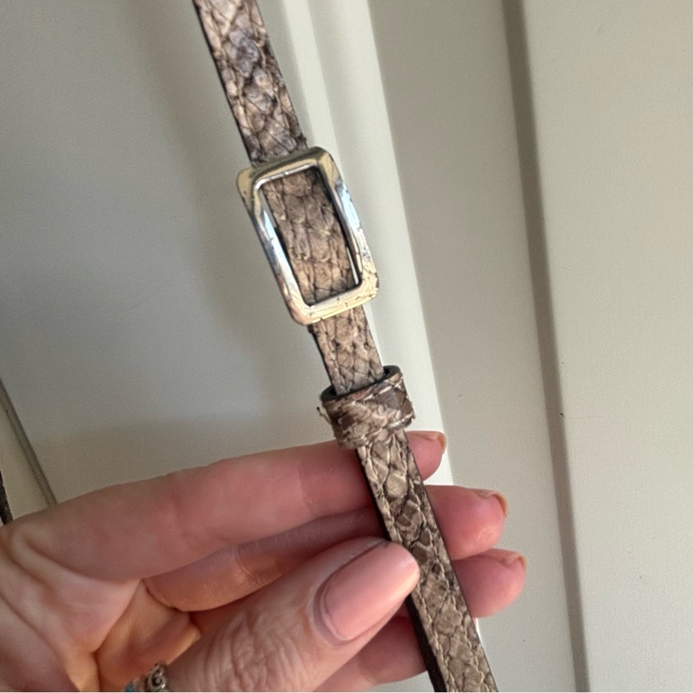 Brighton Python Spellcast Crossbody Purse Euc - image 8